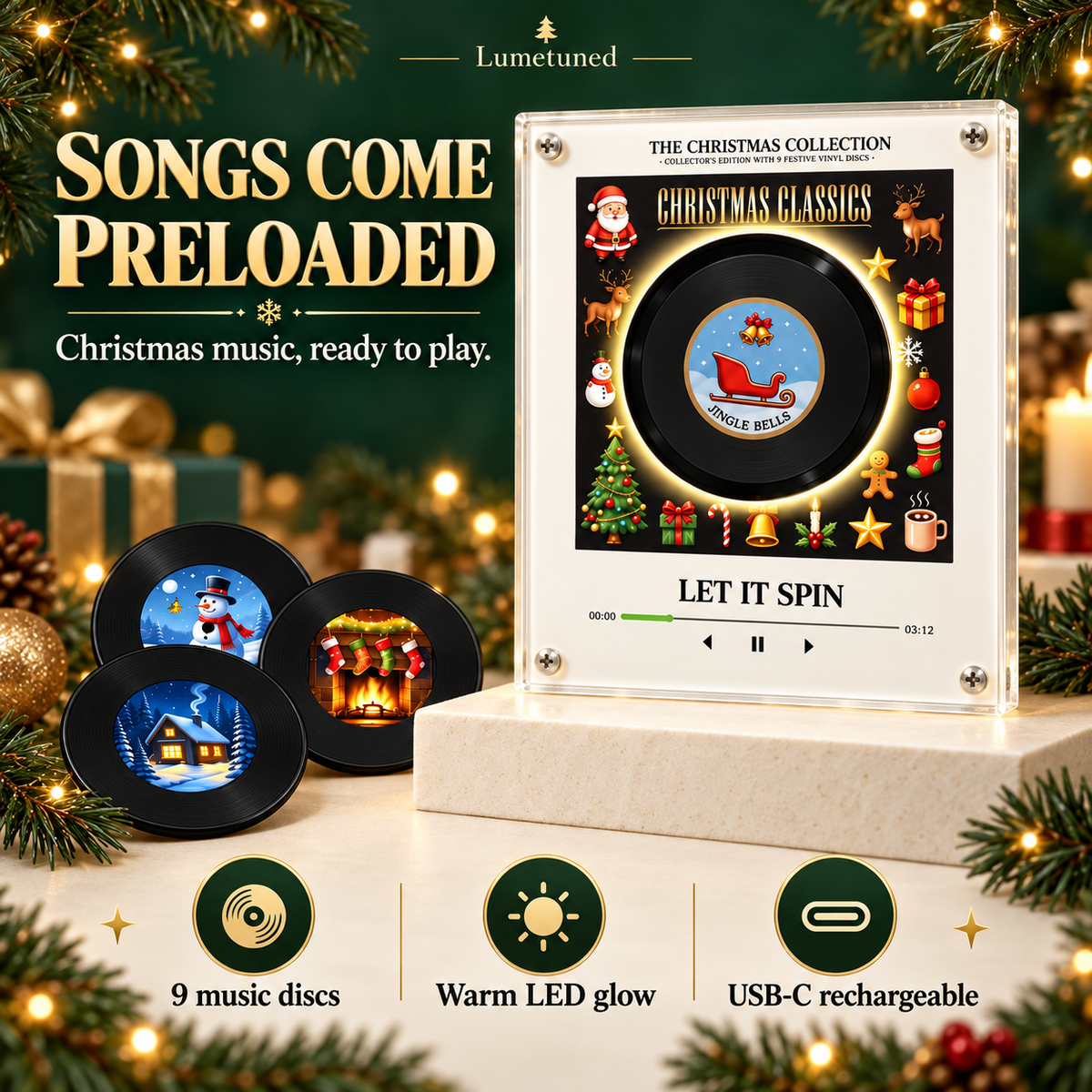 songs come preloaded